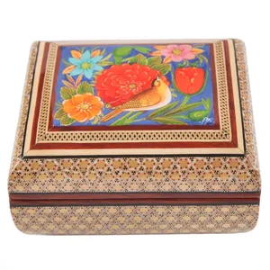 جعبه جواهرات خاتم کاری گالری مثالین کد 141201