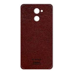 MAHOOT Natural Leather Cover Sticker for Huawei Y7 Prime