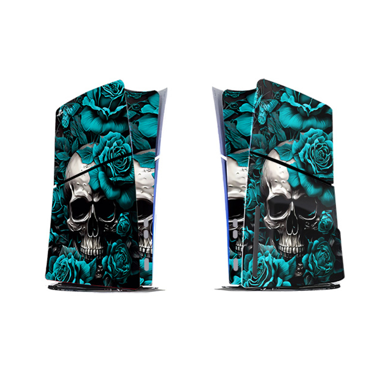 برچسب کنسول بازی پلی استیشن5 اسلیم دیسک خور توییجین وموییجین مدل eskelet 04 مجموعه7 عددی