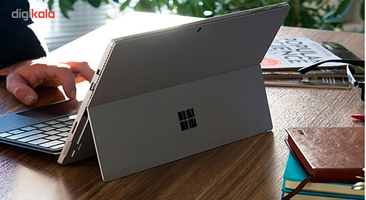 تبلت مایکروسافت مدل Surface Pro 2017 - C به همراه کیبورد مشکی مایکروسافت و  محافظ صفحه نمایش Maroo - ظرفیت 256 گیگابایت