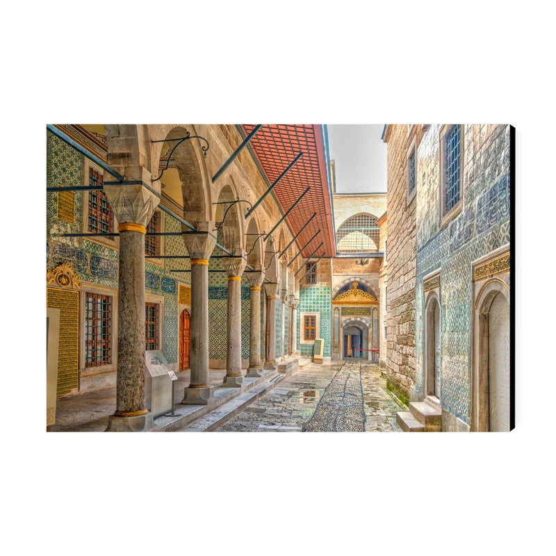 تابلو شاسی عرش طرح گردشگری ترکیه مدل کاخ توپکاپی کد As6120