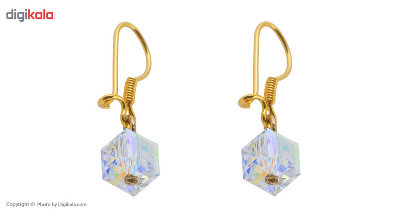 گوشواره طلای 18 عیار ماهک مدل ME0782 - 4