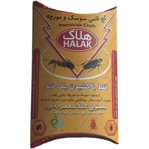 گچ قلمی سوسک و مورچه هلاک بسته 100 گرمی