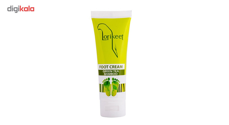 کرم پا مدل LORIKEET سری GREEN TEA AND BAMBOO حجم 75 میل