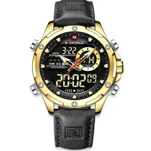 ساعت مچی عقربه‌ای مردانه نیوی فورس مدل 9208BKG