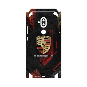 MAHOOT  Porsche-FullSkin Cover Sticker for Nokia 8.1