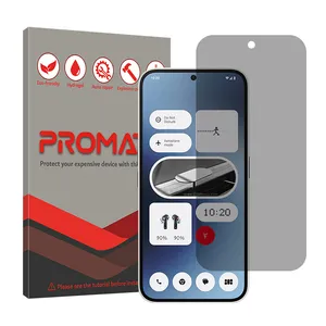 Promate Resistant model privacy screen protector suitable for Nothing Phone 2a mobile phone