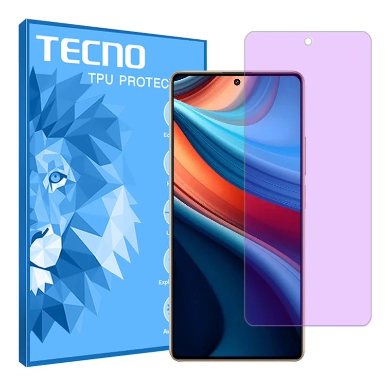 محافظ صفحه نمایش ضد اشعه بنفش تکنو مدل Resistant مناسب برای گوشی موبایل شیائومی Redmi Note 13R Pro