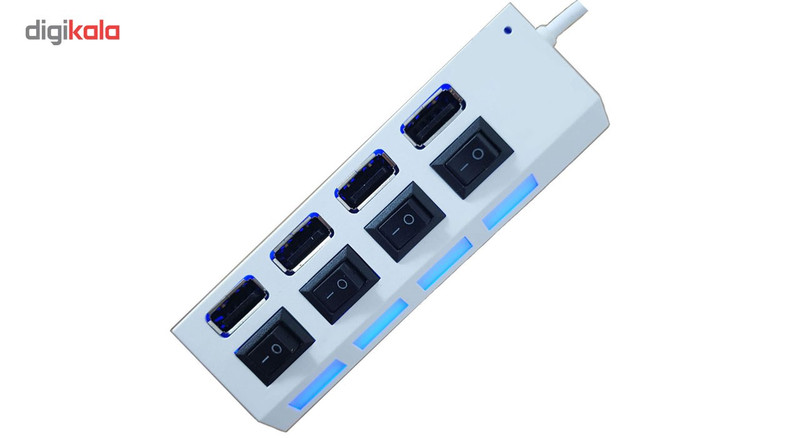 هاب USB 2.0 چهار پورت مکس تاچ مدل 02