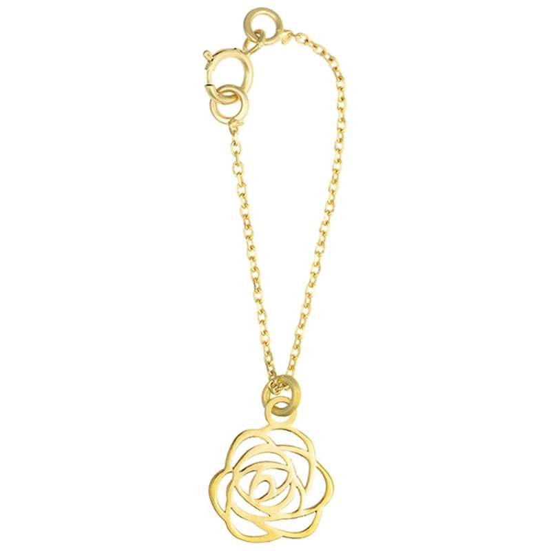 آویز ساعت نقره مدل آزرم ایران طرح گل رز