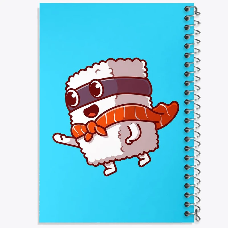 دفتر لیست خرید 50 برگ خندالو طرح سوشی کد 29455