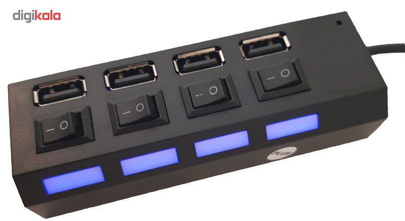 هاب USB 2.0 چهار پورت مکس تاچ مدل 02