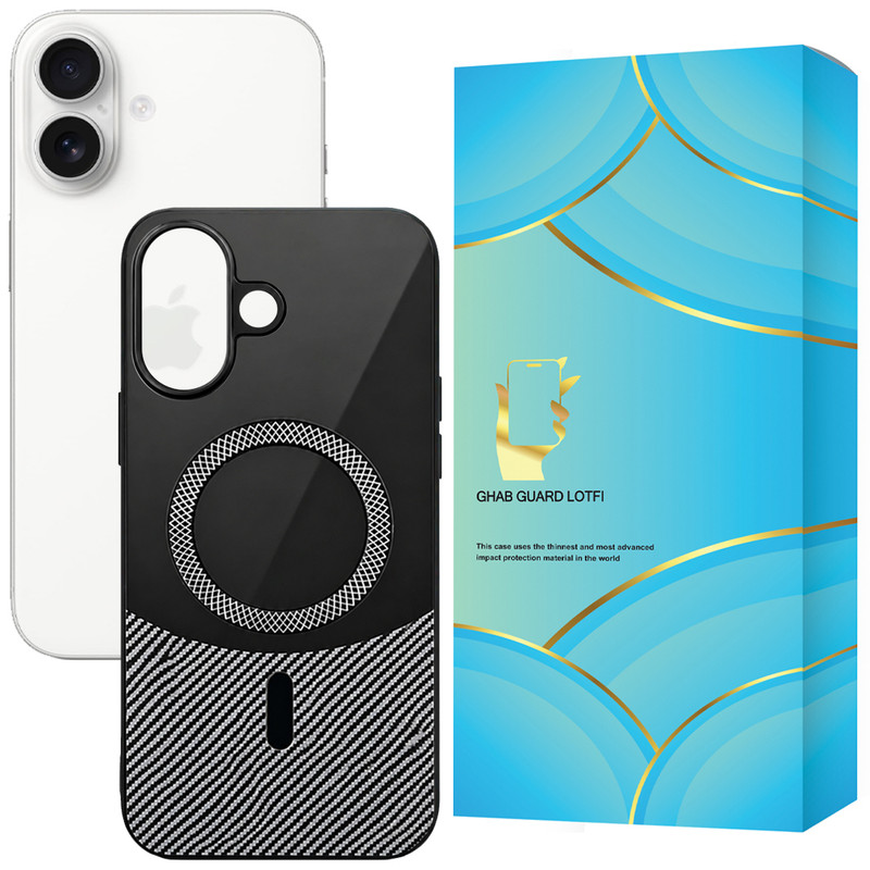 کاور قاب گارد لطفی مدل CRBNMG مناسب برای گوشی موبایل اپل iPhone 17 