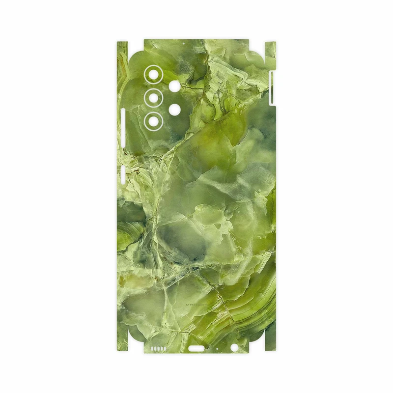 برچسب پوششی ماهوت مدل Green Crystal Marble-FullSkin مناسب برای گوشی موبایل سامسونگ Galaxy A32 4G