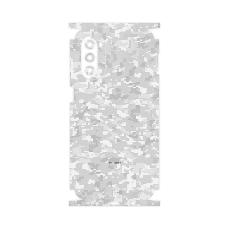 برچسب پوششی ماهوت مدل Army_Snow_Pixel-FullSkin مناسب برای گوشی موبایل موتورولا Moto G52