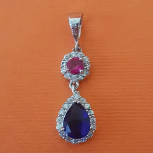 آویز گردنبند نقره زنانه مدل AMT_M064