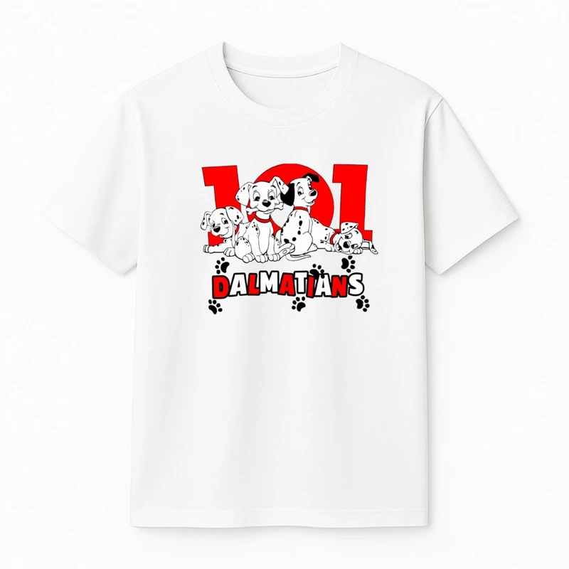 تی‌شرت آستین کوتاه پسرانه مدل سگ خالدار کد v2 