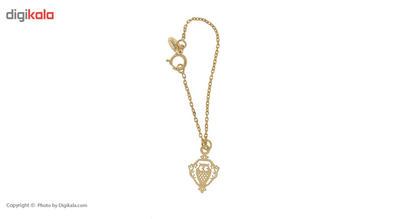 آویز ساعت طلای 18 عیار زنانه ماهک مدل MW0311