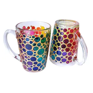 لیوان مدل هندسی کد 346234 مجموعه دو عددی