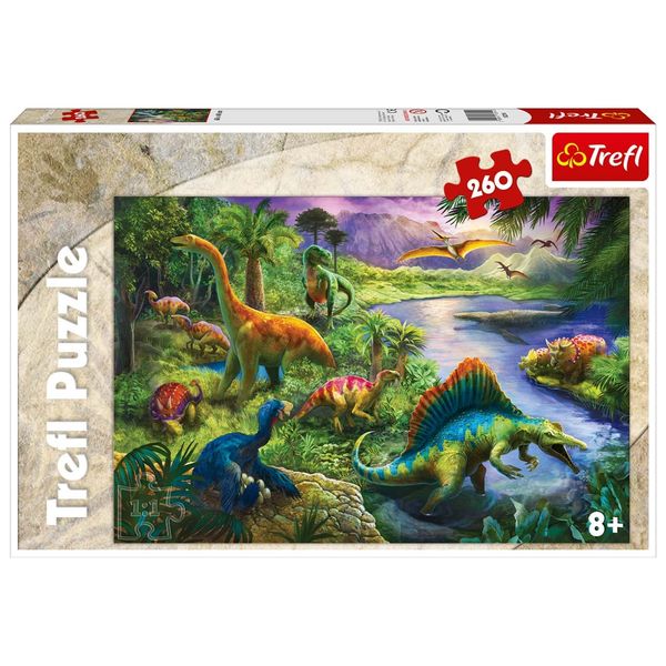 پازل 260 تکه ترفل طرح دایناسورها. برابر کیفیت ادوکا، ravensburger, Educa پازل 260 تکه ترفل طرح دایناسورها. برابر کیفیت ادوکا، ravensburger, Educa