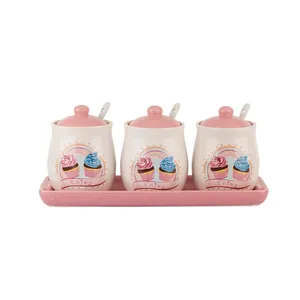 ست جای ادویه3پارچه  تانتی تونی مدل PEMBE