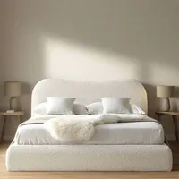 تخت خواب یکونیم نفره مدل تدی سایز 200&times;120 سانتی متر