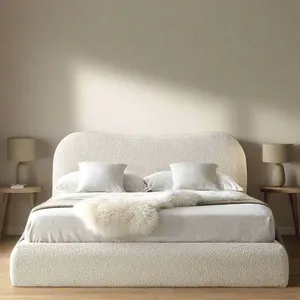 تخت خواب یکونیم نفره مدل تدی سایز 200×120 سانتی متر