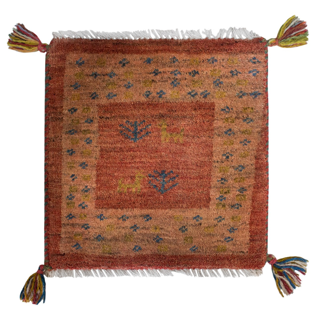 گبه دستباف سرزمین فرش کد GD9752