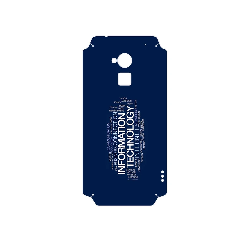 برچسب پوششی ماهوت مدل IT Science مناسب برای گوشی موبایل اچ تی سی One Max