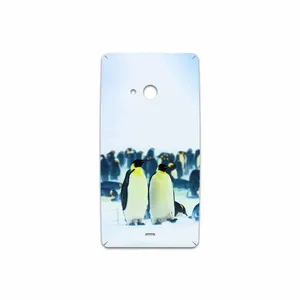MAHOOT Penguin Cover Sticker for Microsoft Lumia 535