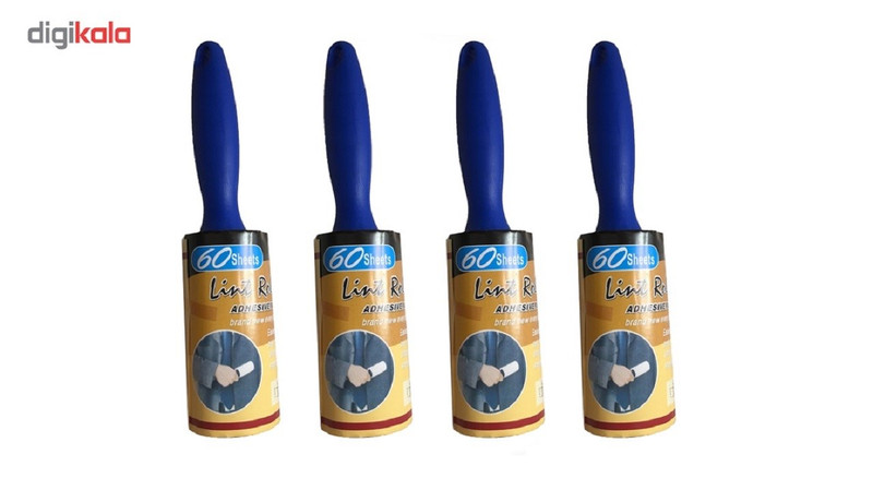 پرزگیر لباس مدل رول چسبی مجموعه ی 4 عددی