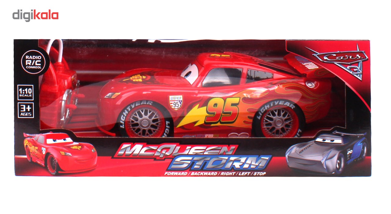 lightning mcqueen remote control car asda