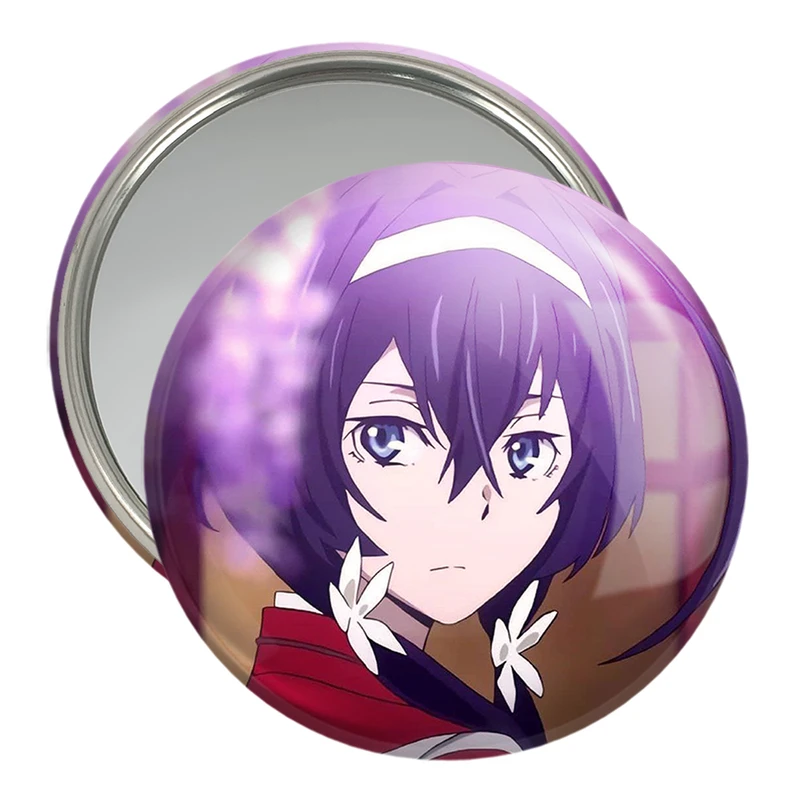 آینه جیبی خندالو مدل کیوکا ایزومی انیمه سگ های ولگرد بانگو  کد 15652