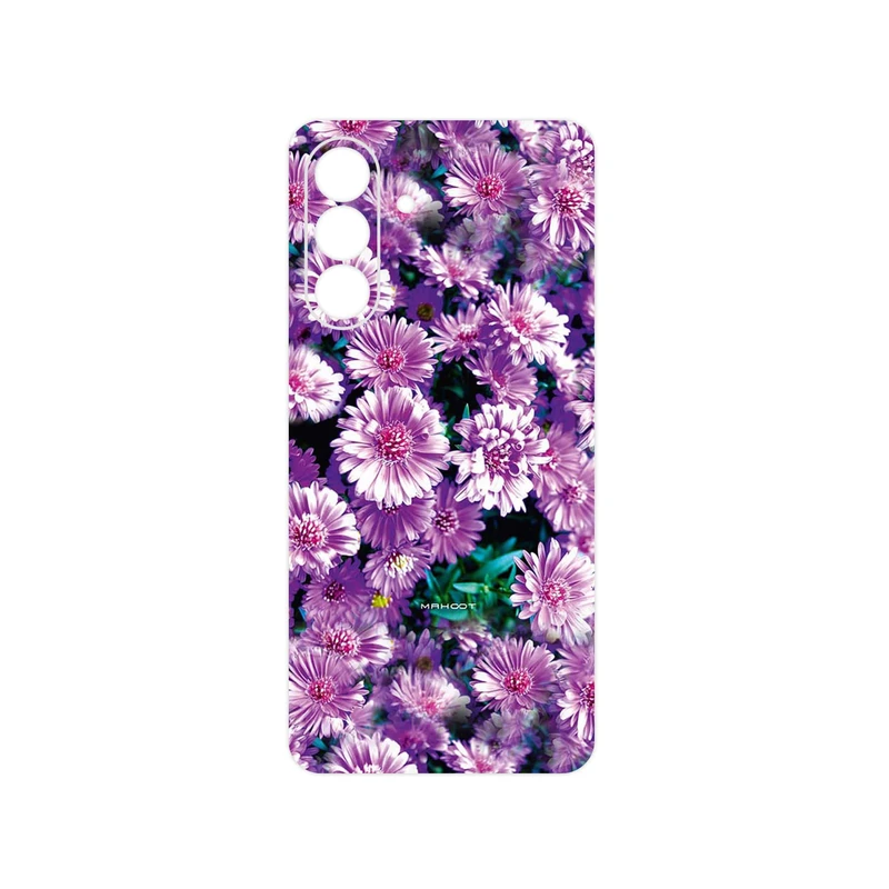 برچسب پوششی ماهوت مدل Purple_Flower مناسب برای گوشی موبایل سامسونگ Galaxy A56