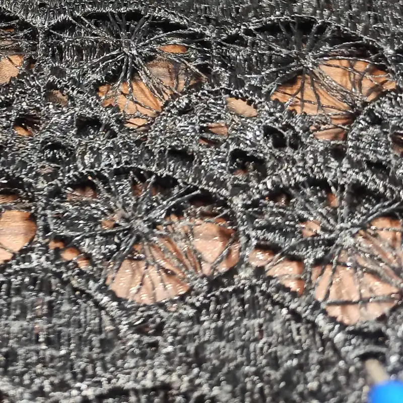 پارچه لباس مدل گیپور کد 69692