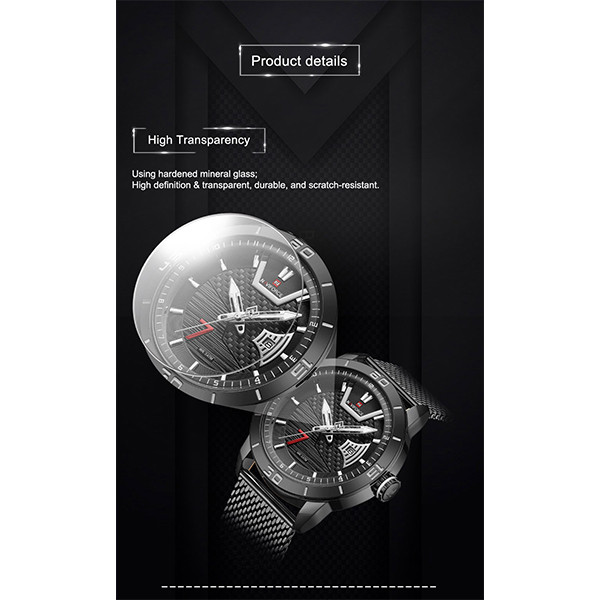 ساعت مچی عقربه‌ای مردانه نیوی فورس مدل NF9155A BB