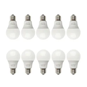 لامپ ال ای دی 9 وات زد اف آر مدل حبابی پایه E27 بسته 10 عددی