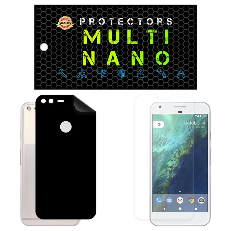محافظ صفحه نمایش مولتی نانو مدل X-SFM مناسب برای گوشی موبایل گوگل Pixel XL به همراه برچسب پوششی