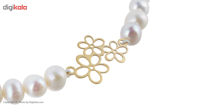 پابند طلا 18 عیار زنانه مدل AKS19