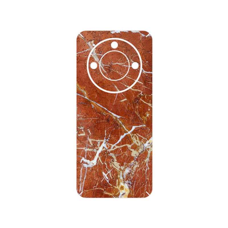 برچسب پوششی ماهوت مدل Red Marble مناسب برای گوشی موبایل آنر X9c Smart