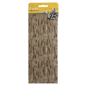 برچسب اشل مدل ماکت سازی زیپاتون طرح دیوار چینی برجسته کد 1299