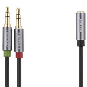 کابل افزایش طول 3.5 میلی متری یونیتک مدل Y-C957ABK طول 0.2 متر