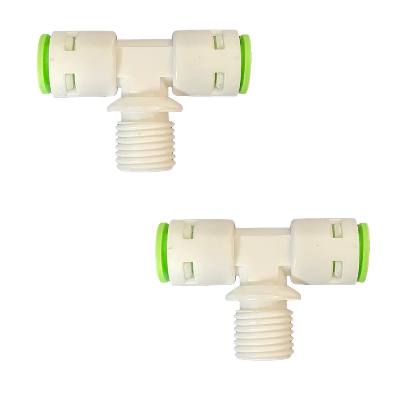 سه راهی فیتینگی تصفیه آب تکومن مدل رزوه وسط مجموعه 2 عددی