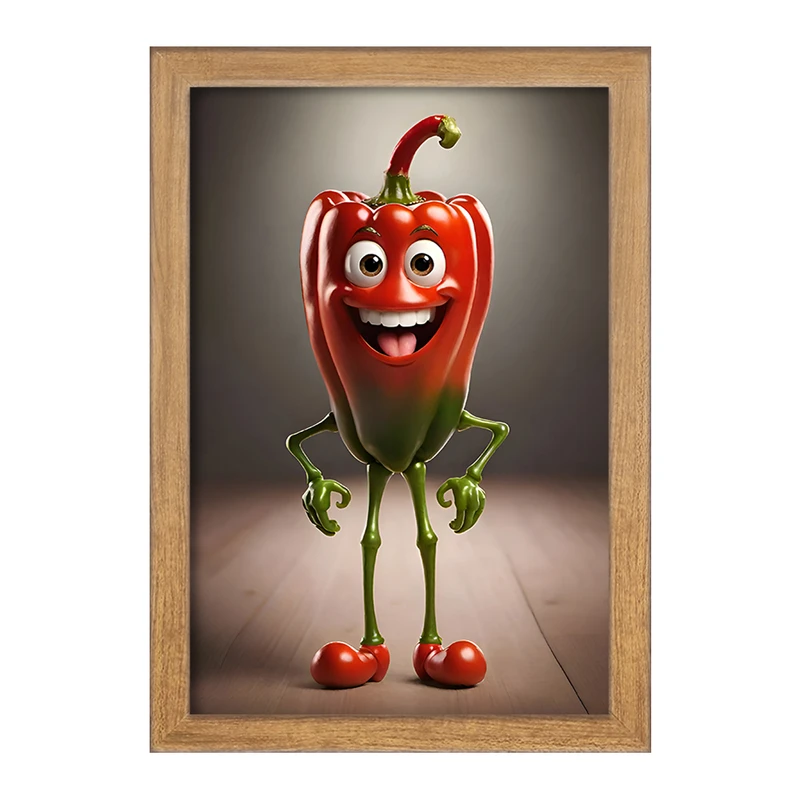 تابلو خندالو مدل فلفل بامزه کد F7510