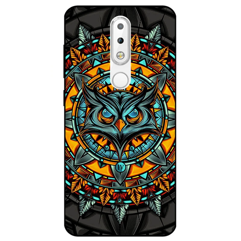 کاور مگافون طرح جغد مدل 1903 مناسب برای گوشی موبایل نوکیا 6.1 Plus / X6     