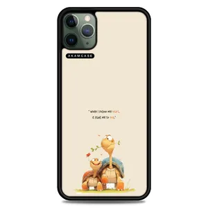 AKAM AMC-WA11PROMAX-ANIMALS QOUTES-2 Cover For Apple iPhone 11 Pro Max
