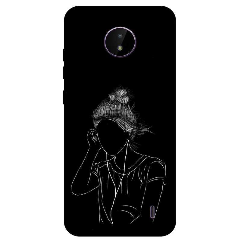 کاور مگافون طرح مینیمال مدل 1858 مناسب برای گوشی موبایل نوکیا C10 / C20      