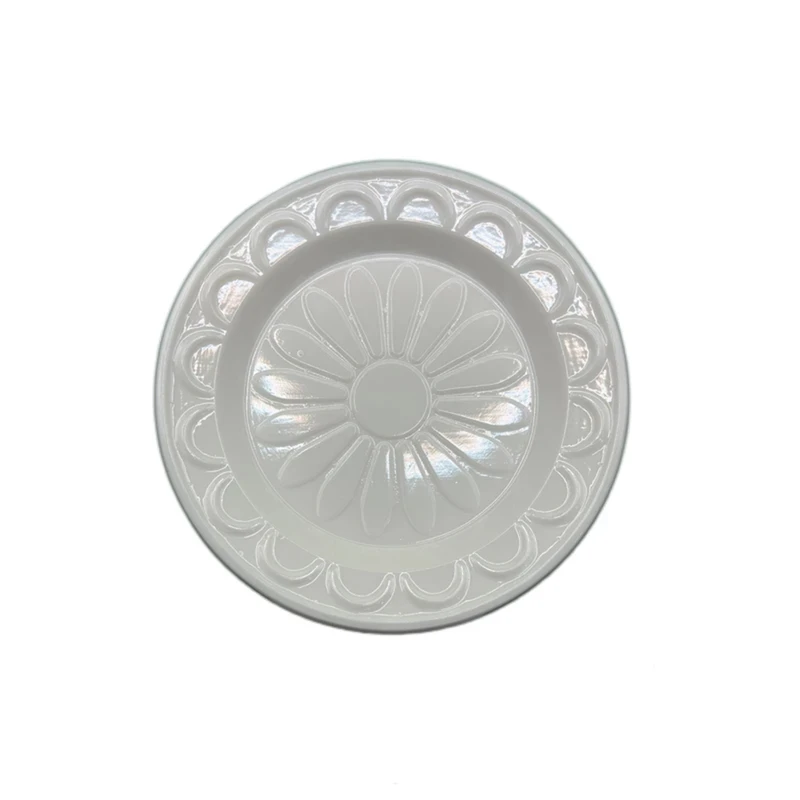 پیش دستی یکبار مصرف ناب سل مدل گل آفتاب گردان مجموعه 25 عددی