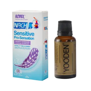 کاندوم ناچ کدکس مدل Sensitive Pro-Sensation بسته 12 عددی به همراه روغن یودن کد 01 حجم 30 میلی لیتر