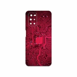 MAHOOT Red-Printed-Circuit-Board Cover Sticker for Xiaomi Redmi Note 11 4G